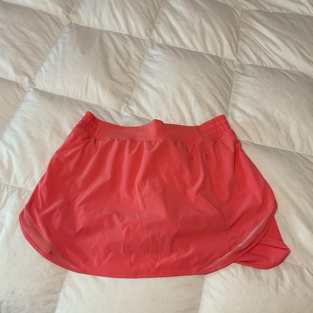 Lululemon Hotty-Hot HR Skirt, Raspberry Cream
